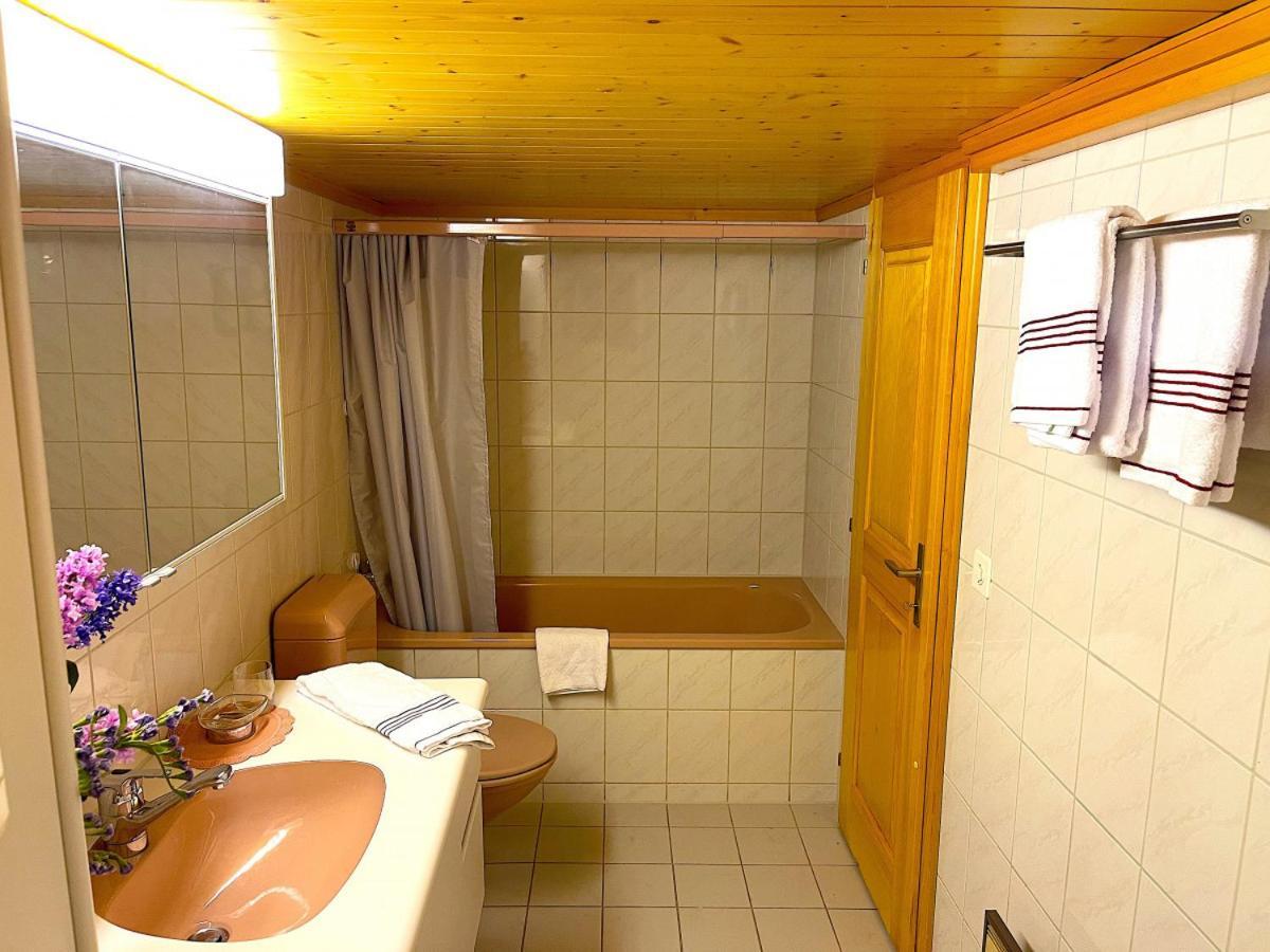 Swisshut Stunning Views Alps Lake - Chalet Erli Därligen Dış mekan fotoğraf