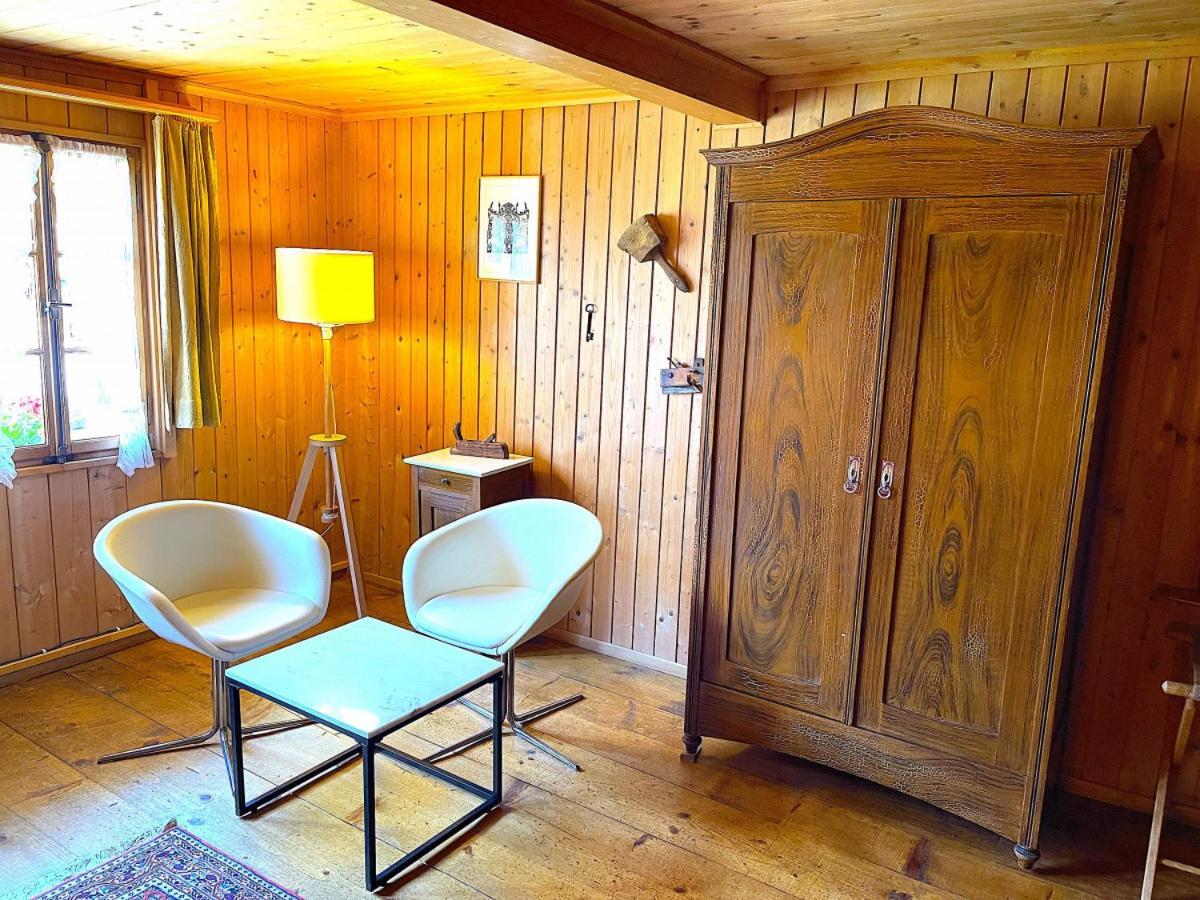 Swisshut Stunning Views Alps Lake - Chalet Erli Därligen Dış mekan fotoğraf