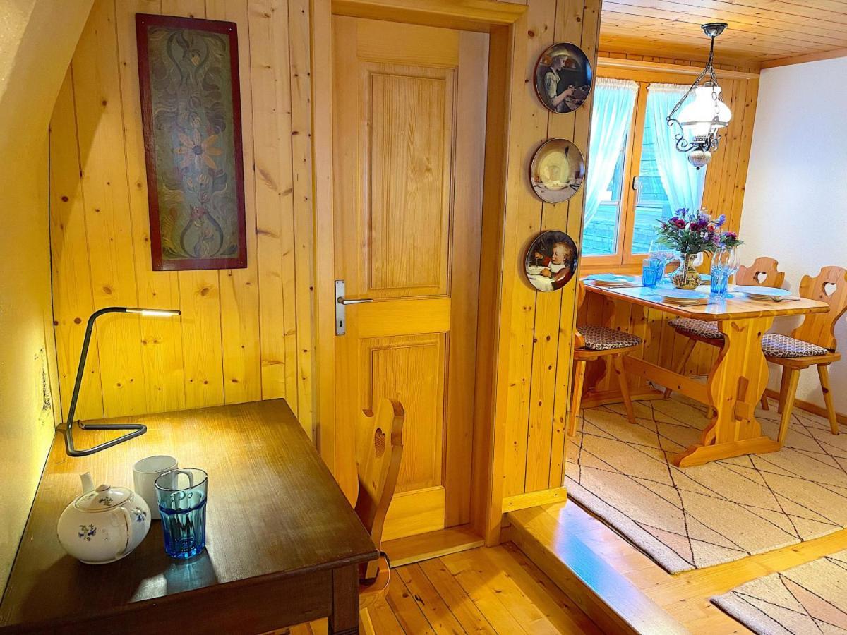 Swisshut Stunning Views Alps Lake - Chalet Erli Därligen Dış mekan fotoğraf